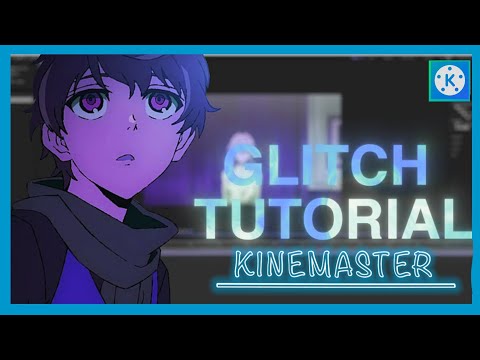 NEW GLITCH + CUTOUT TRANSITION FOR MANGA/AMV EDITS [ KINEMASTER TUTORIAL ]