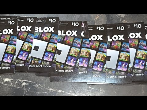 $10 Robux Gift Card Gove Away!