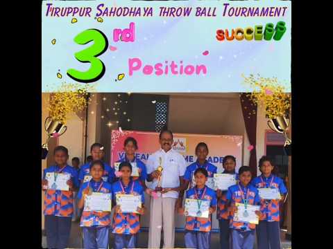 VEVEAHAM PRIME ACADEMY_TIRUPPUR SAHODHAYA THROW BALL TOURNAMENT WINNERS