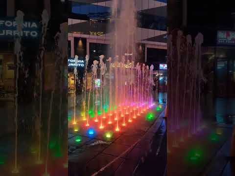 Holi Special Fountain at #Advent Noida #holihai #holi