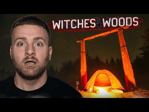 Haunted Camping In The WITCHES WOODS (Black Magic Ritual)