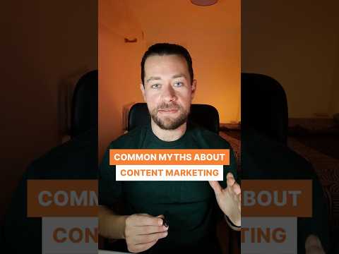 Common Myths About Content Marketing #contentcreation #contentmarketing #youtubestrategy