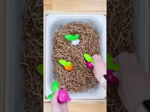 Easy Garden Sensory Bin!  #kidsactivities #kidstoys #learningresources #sensoryplay #toddlers