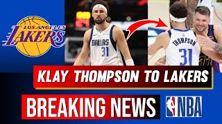 Lakers Breaking News: Dončić Shines in Loss, Lakers Win Trade Award, Klay Thompson Trade Rumor!