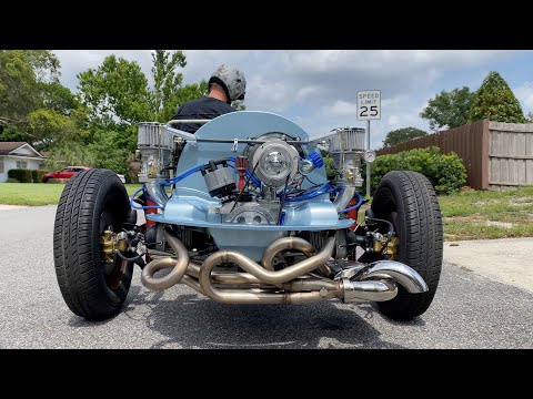 Damaged Axle Seal on First Test Drive - 1965 VW Beetle Chassis & Engine