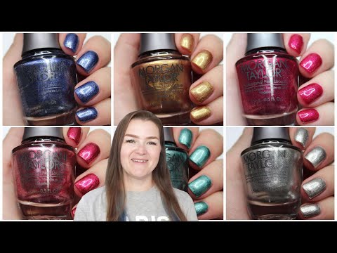 Morgan Taylor Holiday 2024 Collection | Live Swatch and Review