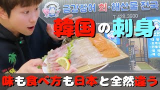 【韓国グルメ】地元の人が絶賛する刺身店へ行ったら、味も量も規格外だった