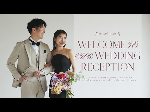 [結婚式 オープニングムービー] 「Forever」/ 大人カジュアル / Canvaテンプレート /  #結婚式  #オープニングムービー #プロフィールムービー  #wedding