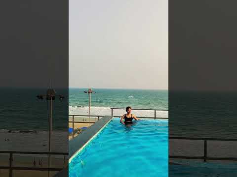 Puri Infinity Pool 🥰😍 #travel #beach #puri #youtubeshorts