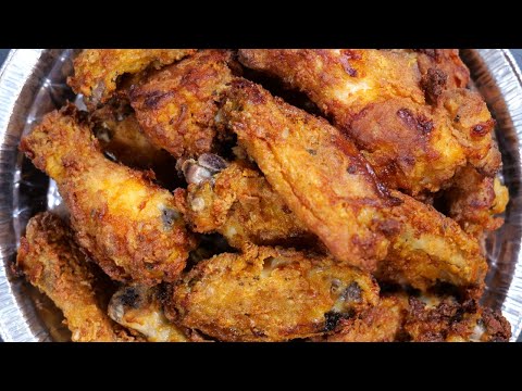 Southern Style Fried Chicken Wings | Air Fryer Recipe | #raymackstyle