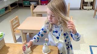 A Glimpse into a Montessori Toddler Classroom