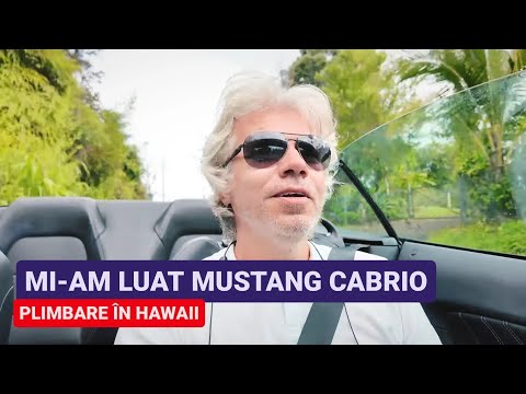 Mi-am luat FORD MUSTANG CABRIO, explorez INSULA mare HAWAII - PLAJE ca-n FILME peste tot!