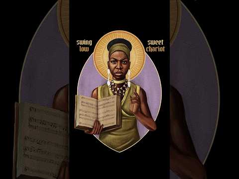 “Swing low, sweet chariot…” - #ninasimone #swinglowsweetchariot - 🎨 from @TheJazzEstate