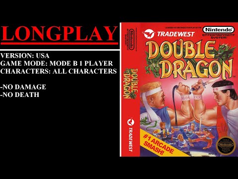 Double Dragon [USA] (NES) - (Longplay | Mode B 1 Player | All Characters)