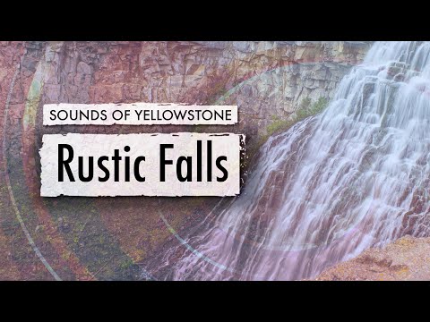 Rustic Falls — ASMR, Sleep, Concentration (Sounds of Yellowstone)