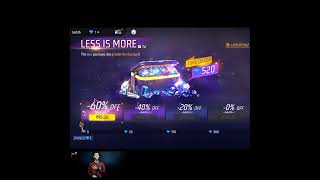 💥LESS IS MORE EVENT 😱🔥 520 DIAMOND IN 95 RUPEES 🥰 || FREE FIRE LESS IS MORE EVENT #shorts #freefire