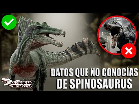 ¡5 DATOS QUE NO CONOCÍAS DE SPINOSAURUS!