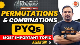 Permutations & Combinations | PYQ's | Most Important Questions | JEE 2024-25 | Kiran sir