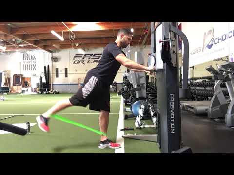 Mini Band Standing Hip Extension