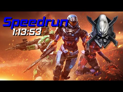 Halo Reach Legendary 2 Player Speedrun in 1:13:53