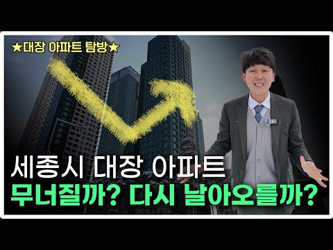 세종 12억 → 8억 폭락!! 더 떨어질까? 추운데 가지 말고, 이 영상 하나로 분석 끝!