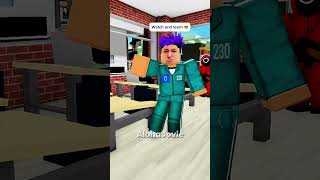 Sigma boy || 🦑 Squid Game School 🎓|| Roblox Edit #roblox #shorts