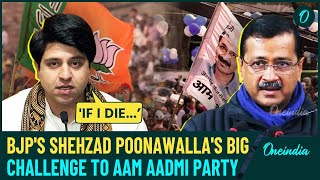 BJP’s Shehzad Poonawalla Launches Hunger Strike Over AAP Allegations Amid High-Stake Delhi Elections