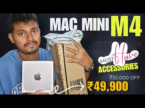 Things To Buy If You Buy MAC MINI M4 | OFFER, Unboxing, Review & Recommendations