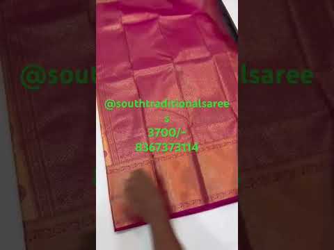 Semi Kanchi saree #onlineshopping #online  #sareeuk #sareelove #sareeusa @southtraditionalsarees