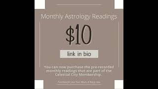 $10 Monthly Readings NOW AVAILABLE #astrology #short #astrologyreadings