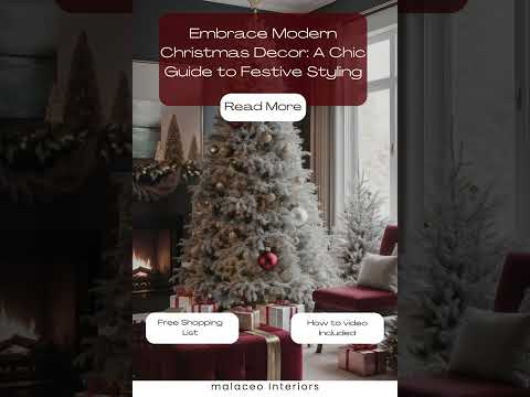 Christmas Luxury Interiors 2024 | The Art of Chic Holiday Decoration. 71