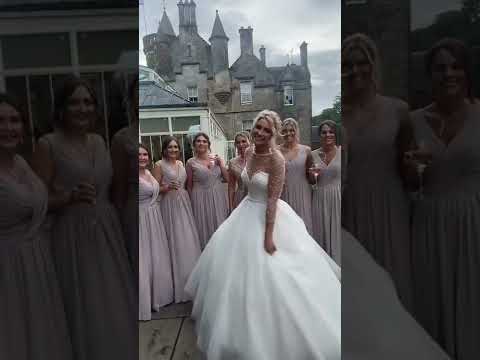 Beautiful Bride and her Bridesmaids