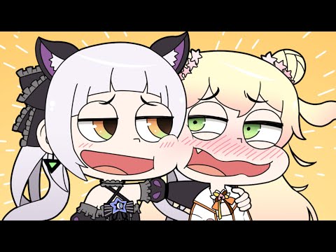 Shion and Nene meet for the first time and became BFFs【Hololive Animation｜Eng sub】