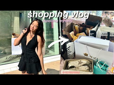 SHOPPING VLOG 🛍️ huge clothing haul, fall essentials, buying a new wardrobe + fit inspo