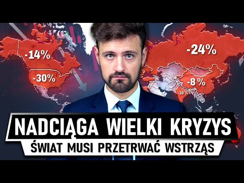 Globalny KRACH - Wielkie OBAWY przed RECESJĄ w USA