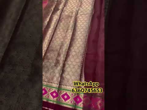 Silk sarees #shorts #saree #indiansaree