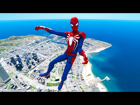 Spiderman Epic Ragdolls Spiderman 4K Compilation With GTA EXTRA  Episode 42 (Funny Moments)