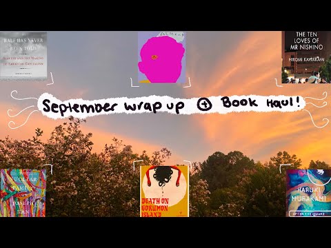 September Reading Wrap Up + Book Haul • Dead Lizard Reads