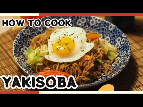 Quick & Easy Japanese Street Food at Home: Make Authentic Yakisoba Noodles!