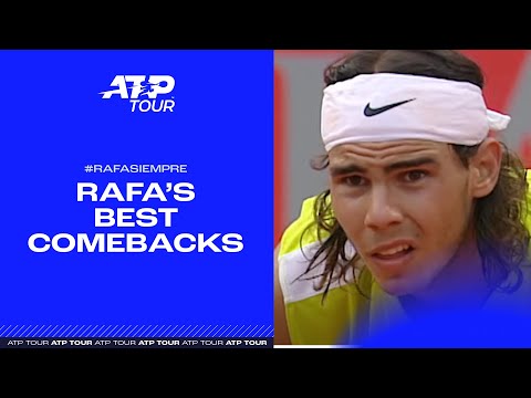 Rafael Nadal | Best Match Comebacks