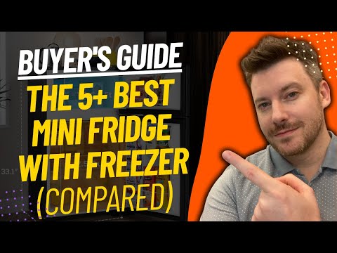 TOP 5 Best Mini Fridges With Freerzers - Best Mini Refridgerator With Freezer Review (2024)