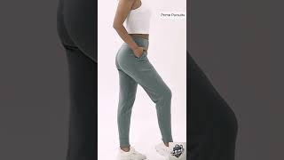 The Perfect Workout Pants? | THE GYM PEOPLE Women's Joggers Review for Yoga, Running & More #shorts