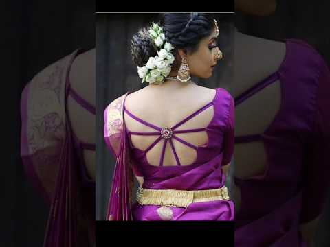 #blouse back blouse designs 🌿| new collection for blouse designs for women #ytshorts #like