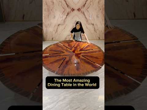 WORLD'S MOST AMAZING Dining Table!