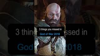 3 Things You Missed in God of War 2018