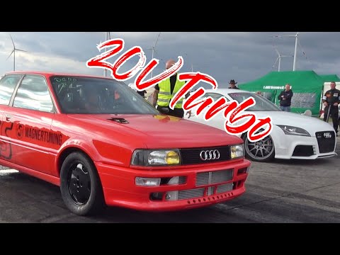 Audi 90 20V Turbo personal best acceleration 8.83@257kmh