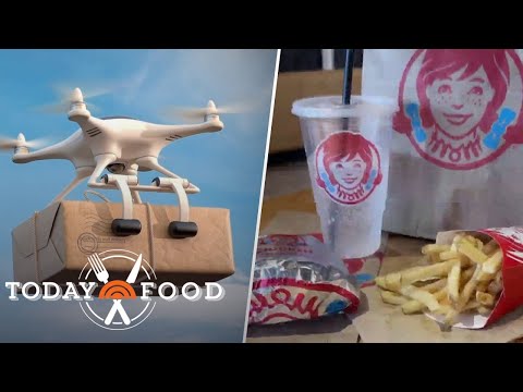 Fries in the sky: Fast food drone deliveries take flight