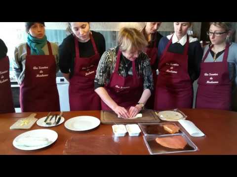 Crepe de tortillas au saumon - Nadine