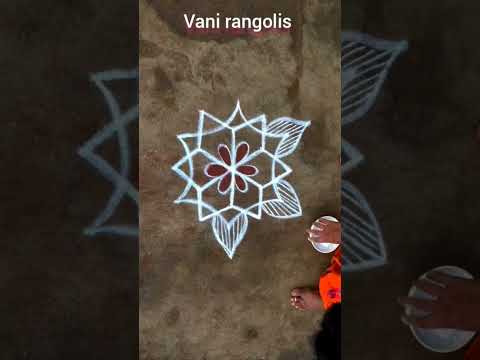 Thaipoosam special Rangoli kolam muggulu Vani rangolis #shorts #shortsvideo easy muggu