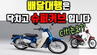 슈퍼커브110을 살수밖에 없는 이유!(배달대행은 언더본??)